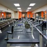 free weights room